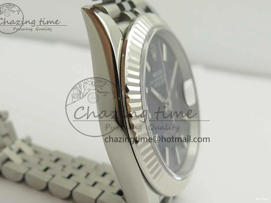MiroTime 0517 DateJust 41 126334 ARF 1:1 Best Edition 904L Steel Blue Dial on Jubilee Bracelet A WaterResistant 3254